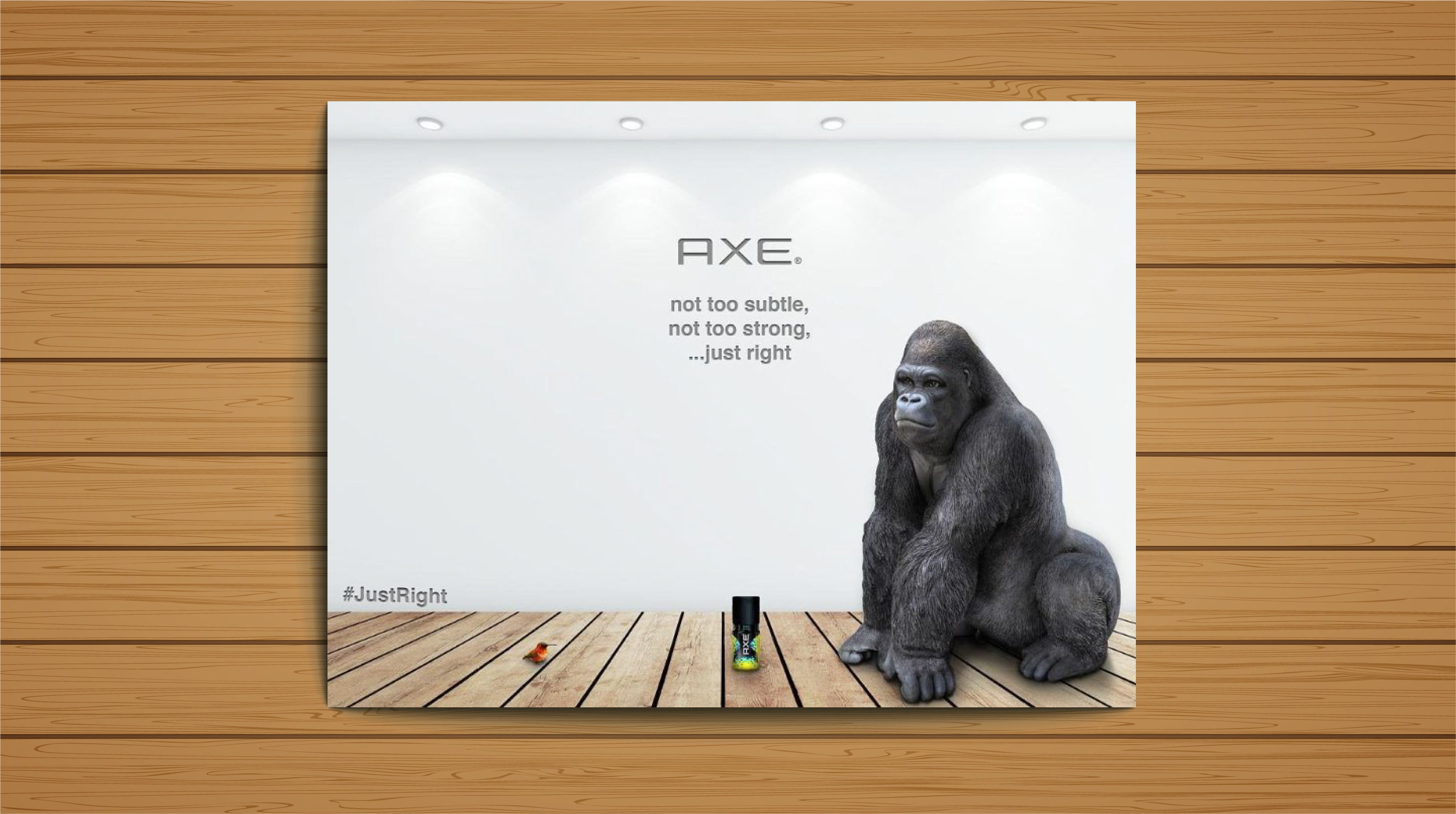 AXE Body Spray AdPortfolio Graphic Design Multipurpose Ad AXE Body